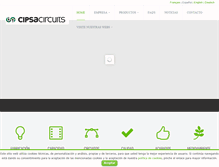 Tablet Screenshot of cipsacircuits.com